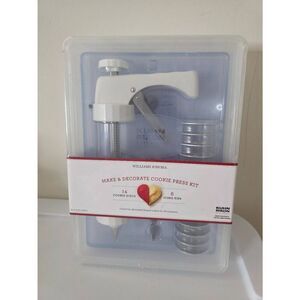 Kuhn Rikon Williams Sonoma Cookie Press Kit NEW